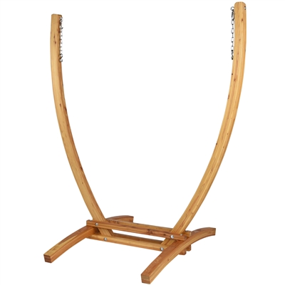 Wood Arc Chair Stand