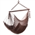 Caribbean Hammock Chair with Footrest - 40 inch - Soft-spun Polyester - (Mocha)